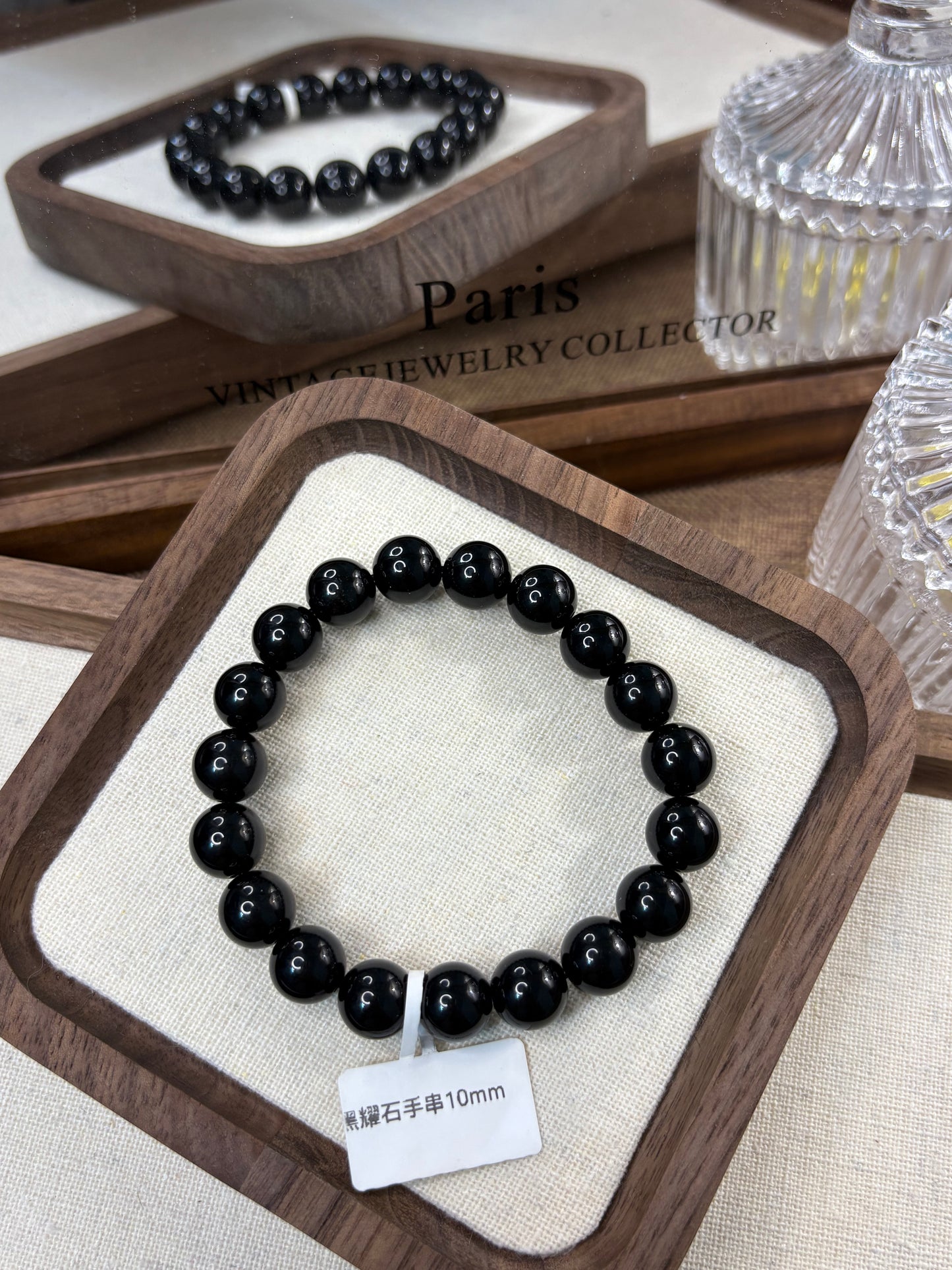Obsidian bracelet 10mm