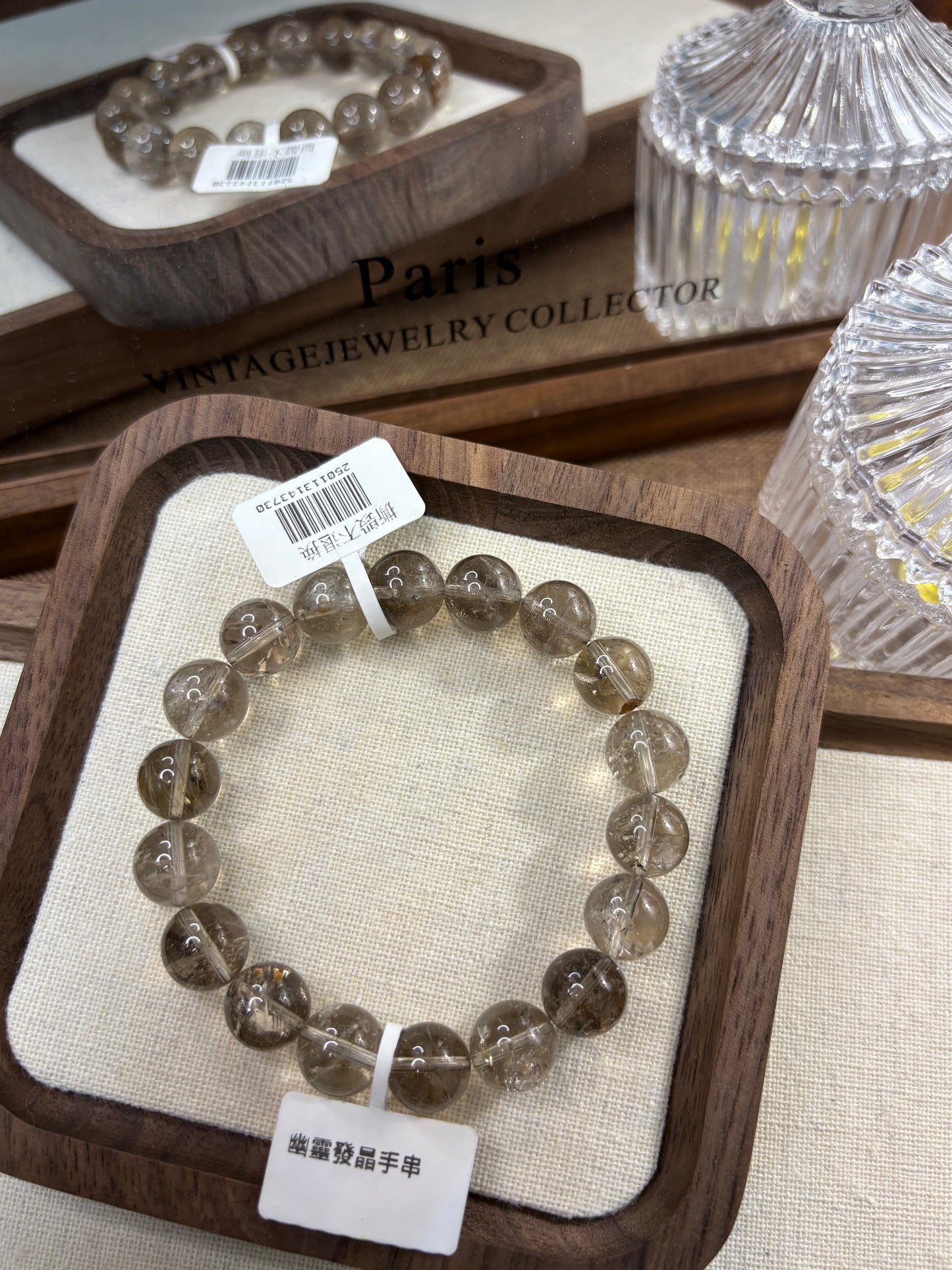 Phantom Ghost Hair Crystal Bracelet 11mm