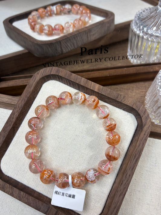 Orange Snowflake Ghost 11mm