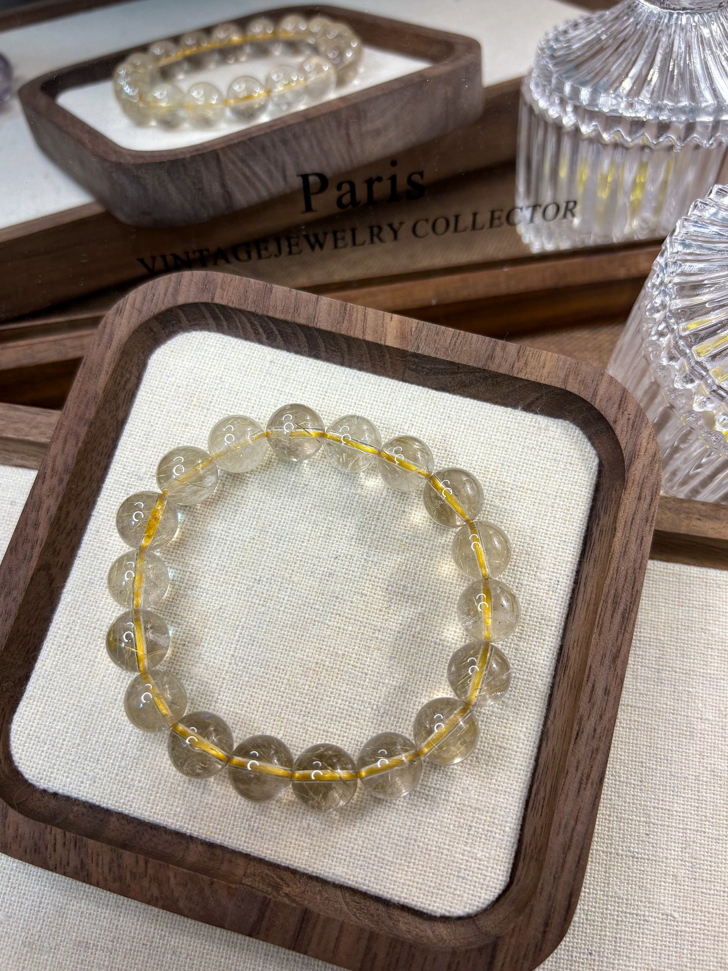 Vitreous Golden Rutilated Quartz 10mm