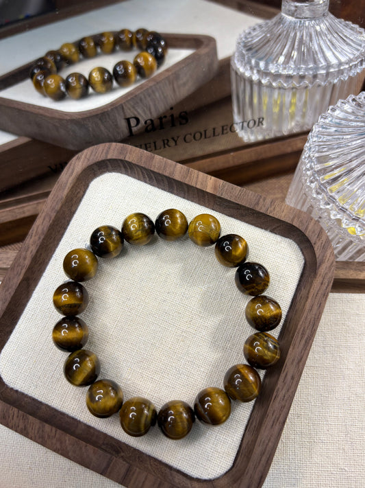 Yellow Tiger Eye 12mm